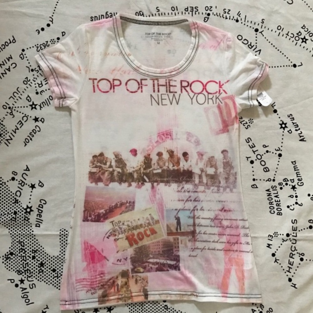 🗽Top of the Rock, New York t-shirt🗽