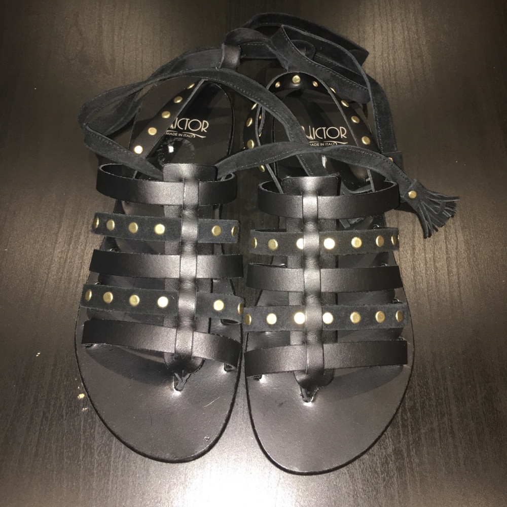 Victor Made in Italy Gladiator Sandals