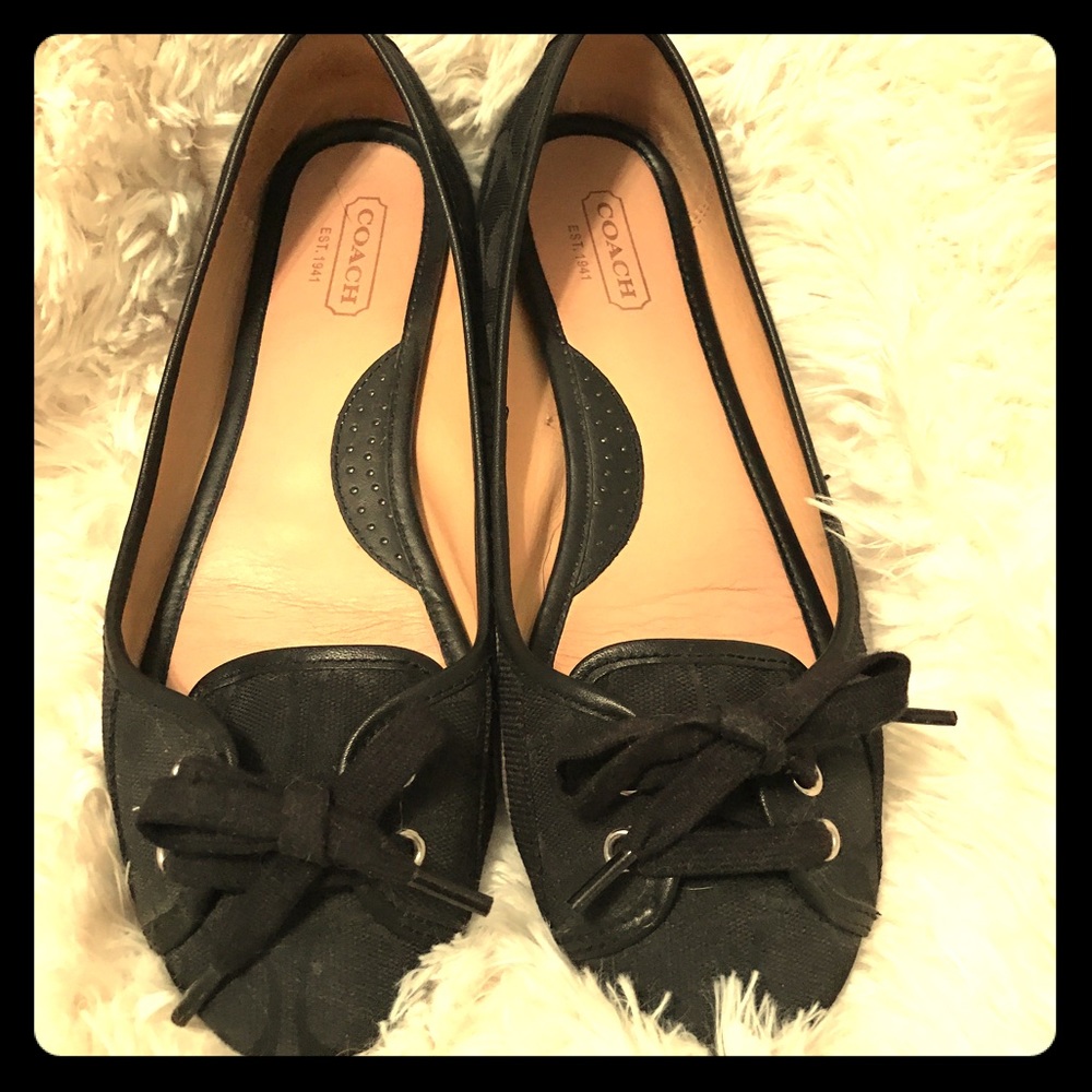 Coach Janelle Monogram flats