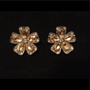 Floral Gem Earrings