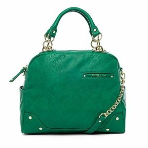Olivia and Joy Dynamo satchel in green
