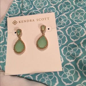 Chalcedony Halden custom earrings