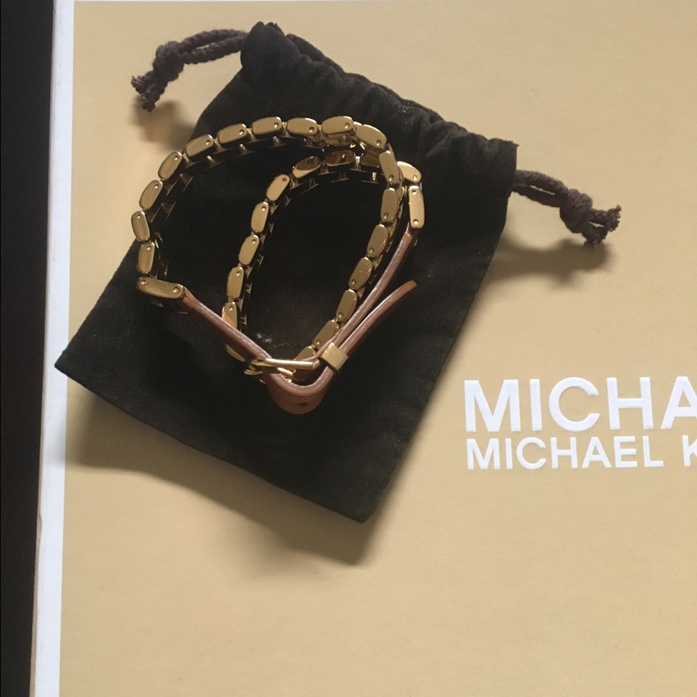 Michael Kors double wrap bracelet