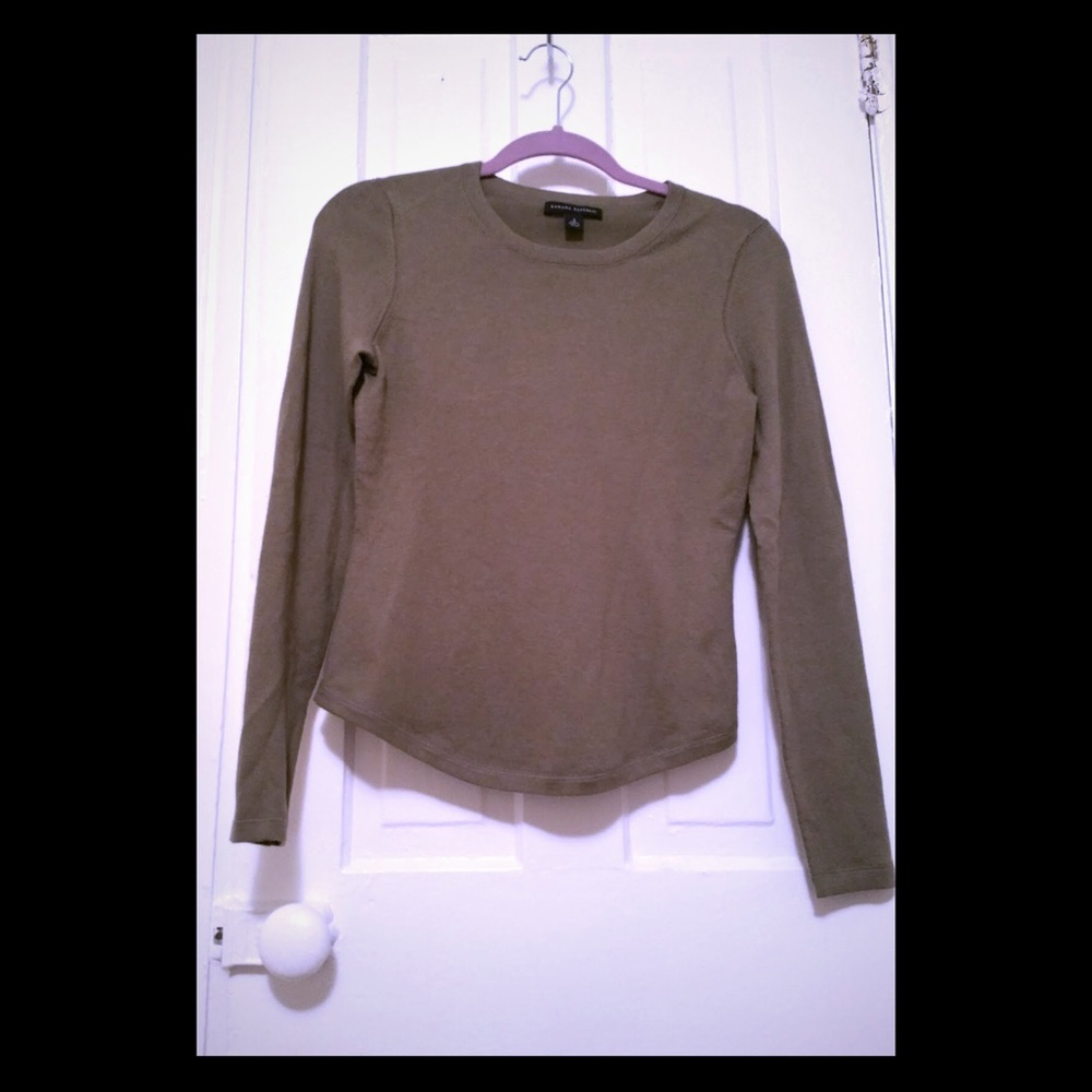 Banana Republic-Silk and Rabbit Hair Shirt,Size S