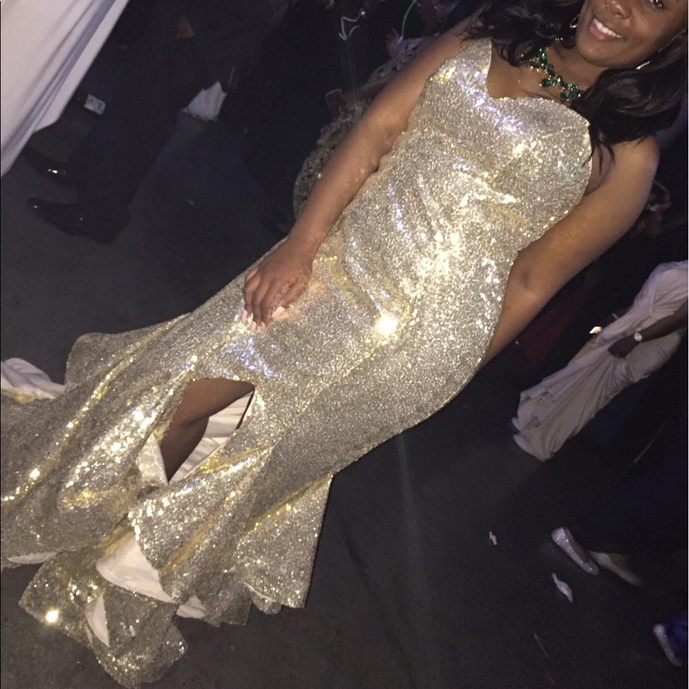 Mermaid Sequence Ballgown
