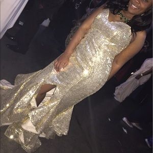 Mermaid Sequence Ballgown