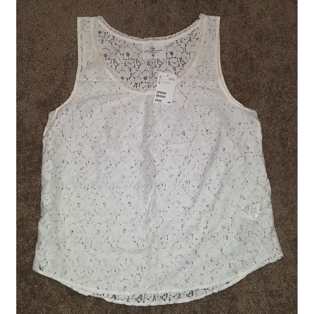 White H&M tank top