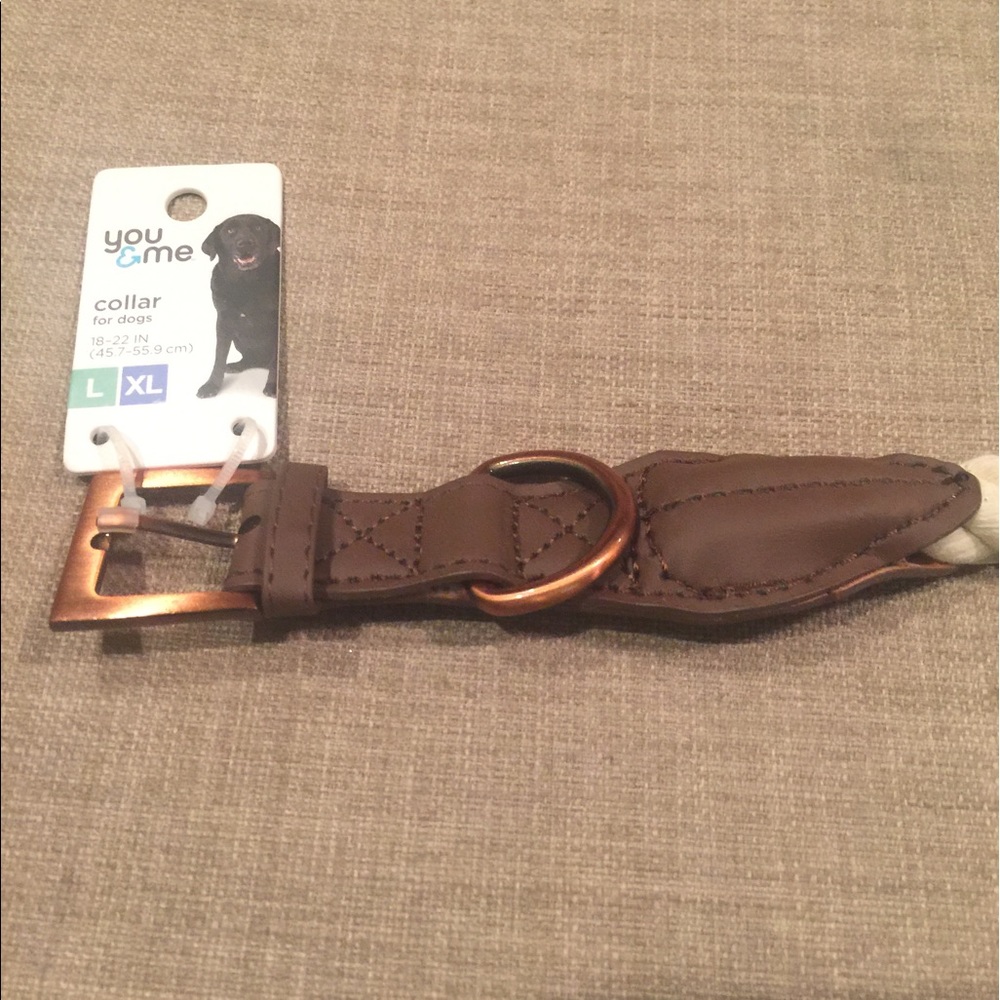 Cute Summery Rope Collar for Large Dogs NWT