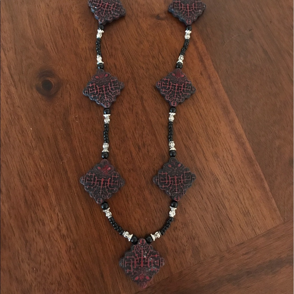 Handmade statement necklace