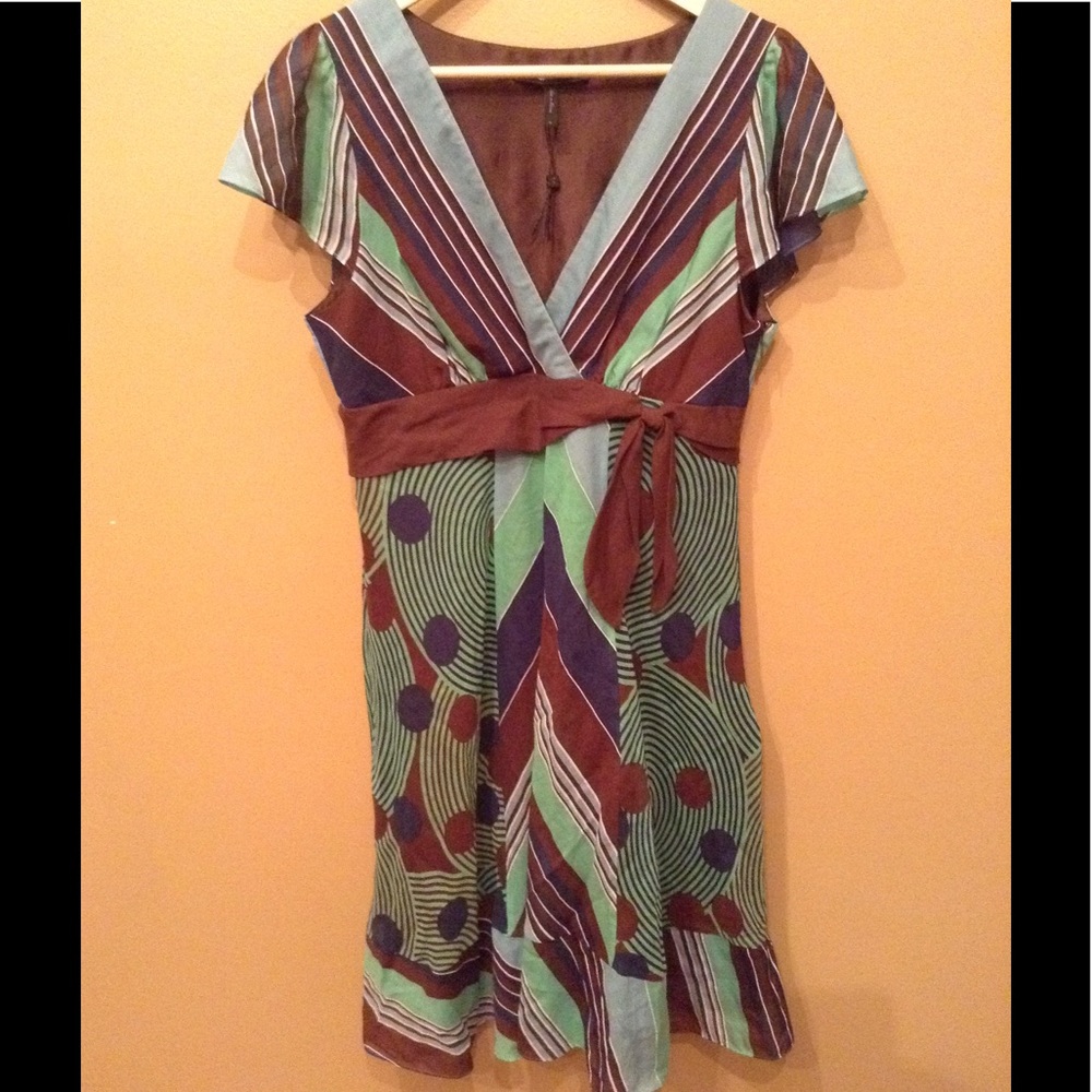 BCBGMaxAzria patterned sundress