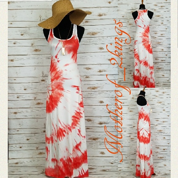 ๐ฅLAST ONE๐ฅ5 ๐RATED - RACERBACK "TIE DYE" MAXI - Picture 3 of 3