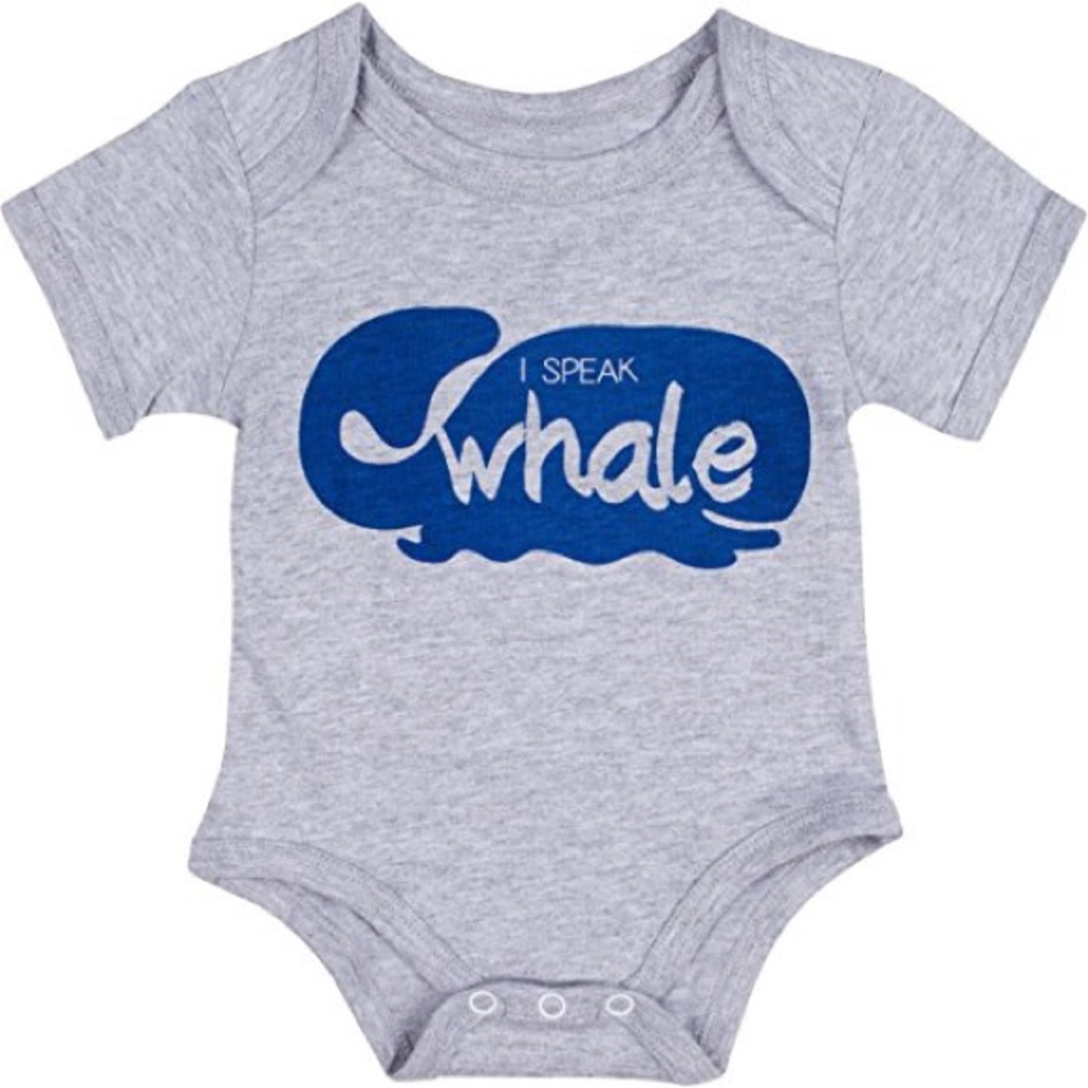 Finding Nemo/Dory onesie "I speak whale" 0-3m