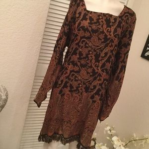 NWOT soft Surroundings Tunic 1X. Must see!!