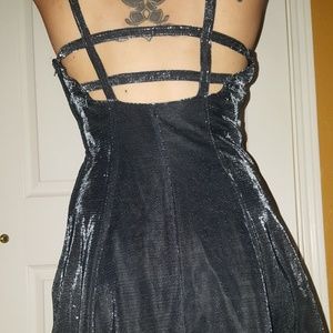 Metallic dress