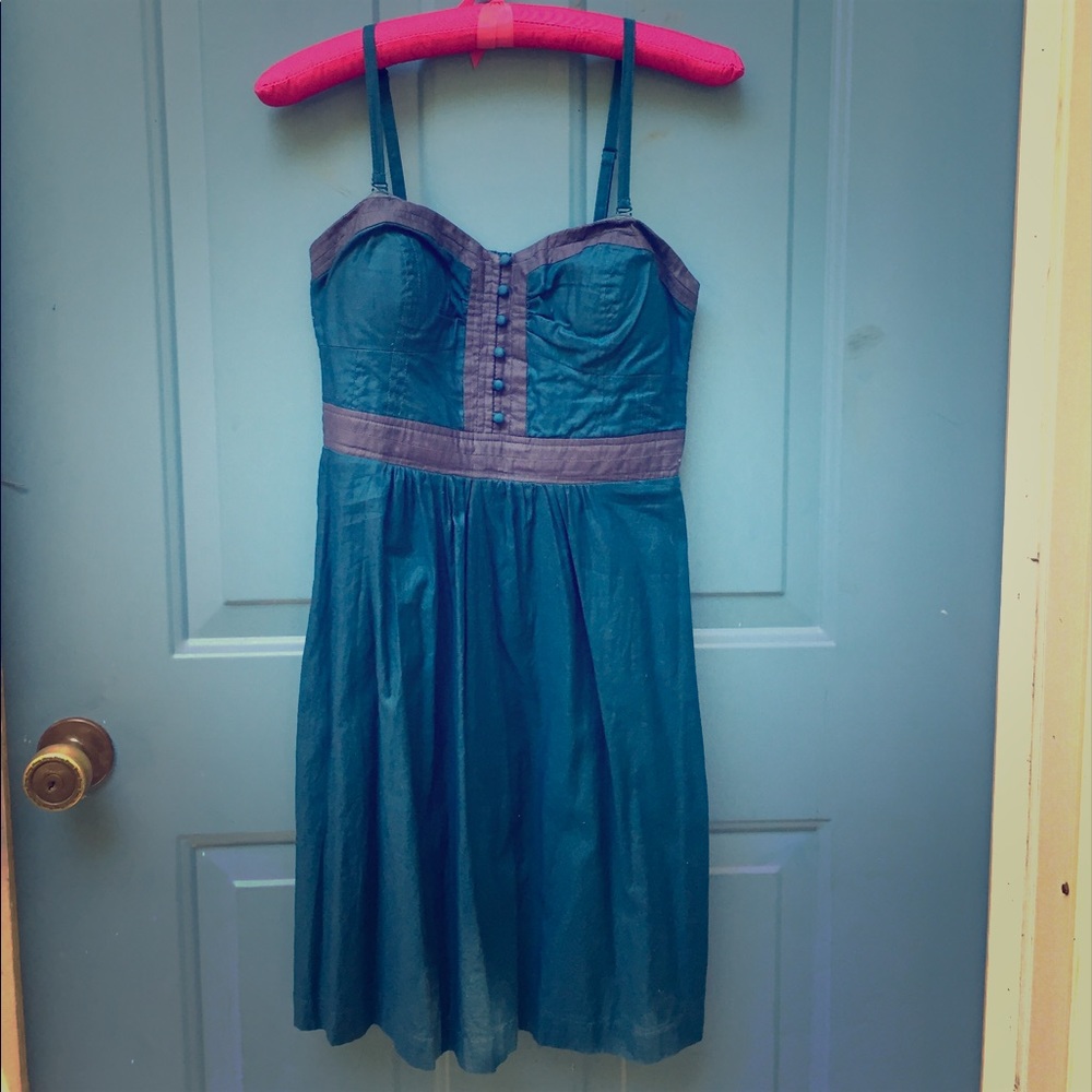 AEO Teal Dress