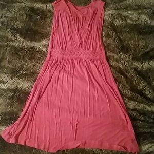 Francescas pink V-neck dress