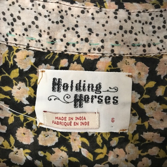 Anthropologie Holding Horses Arabel Buttondown - Picture 3 of 4