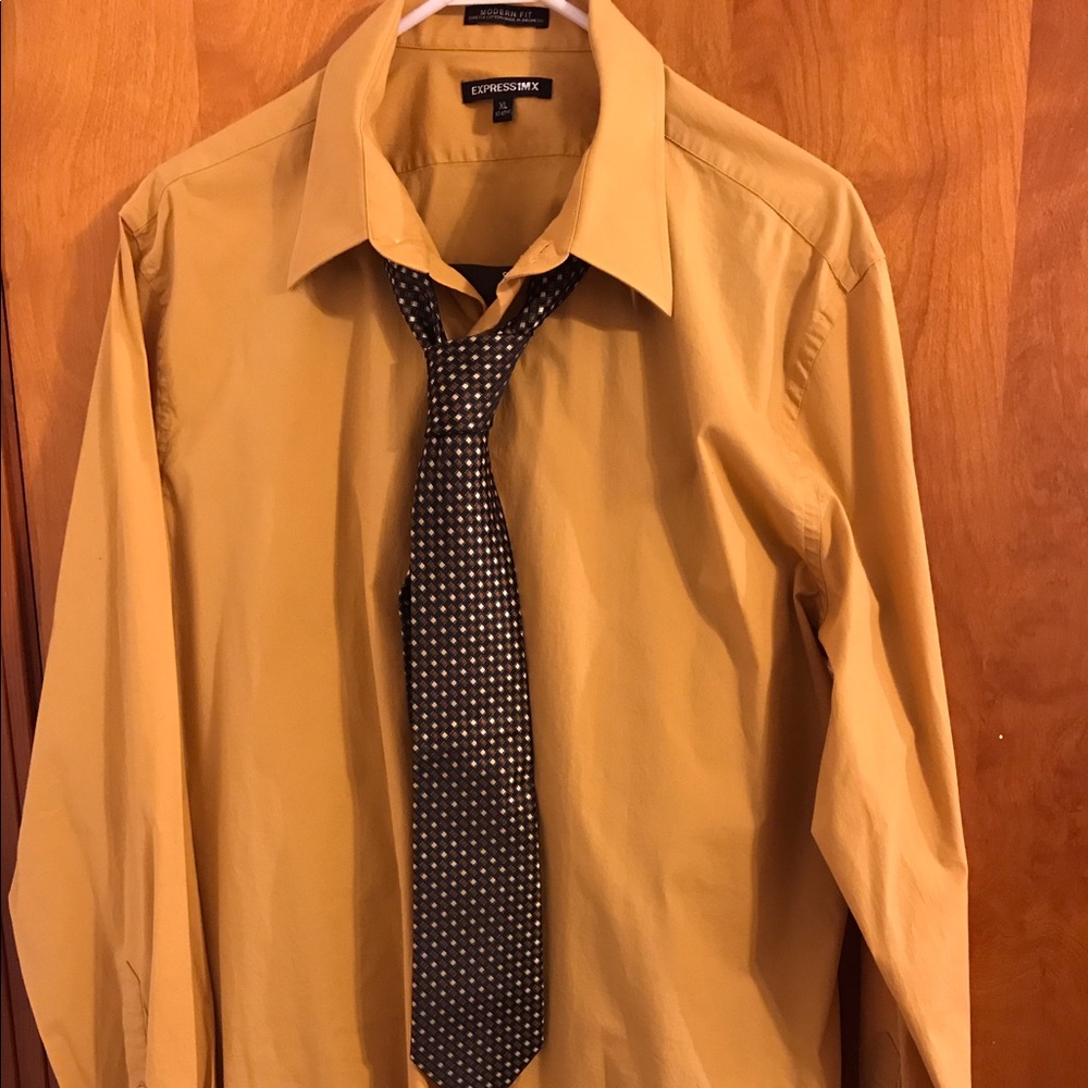 Mens Dress Shirt/Tie/Pants