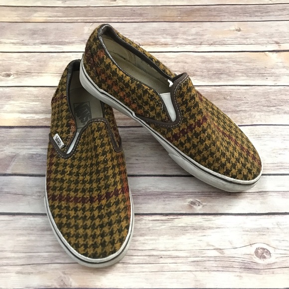 houndstooth vans shoes