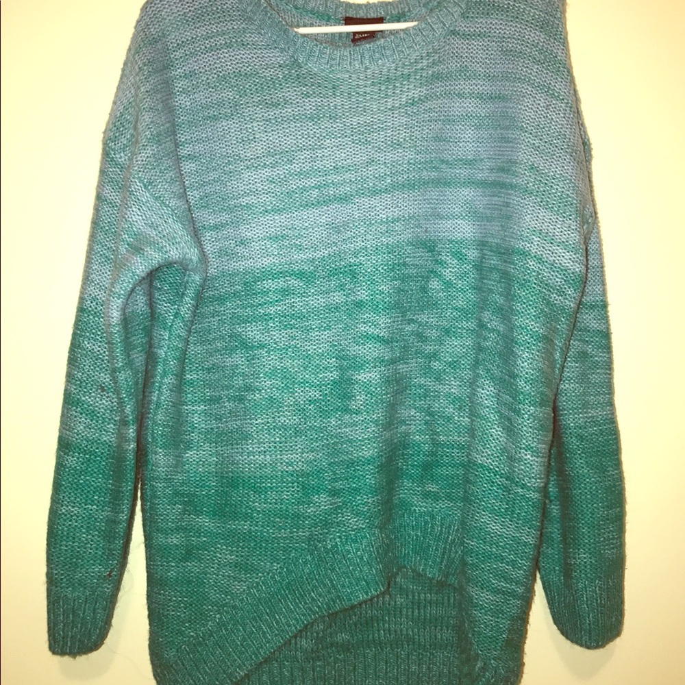 Gradient sweater