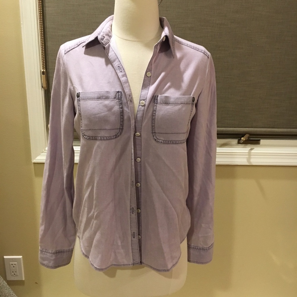 Lavender button down