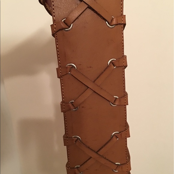 Ashley Stewart Cognac Gladiator sandals 11W - Picture 5 of 8