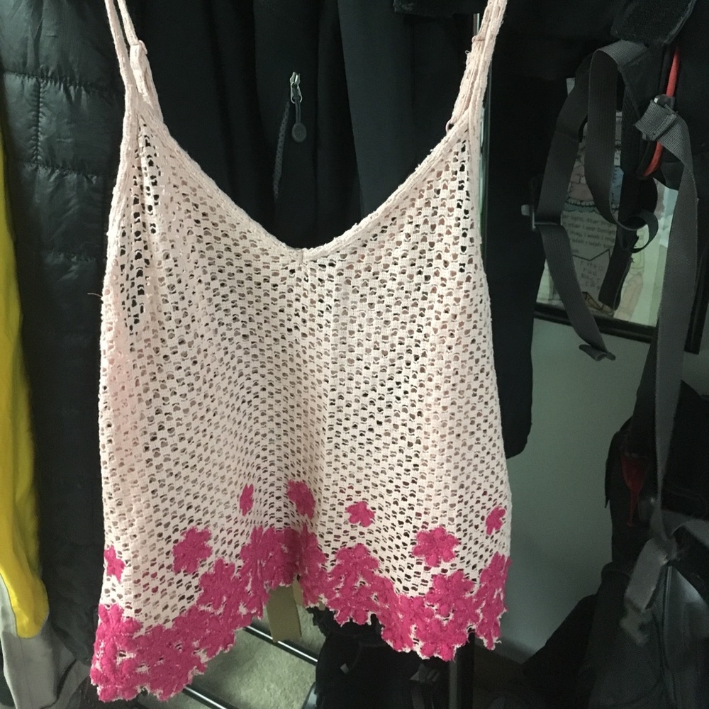 Free people flower tank!