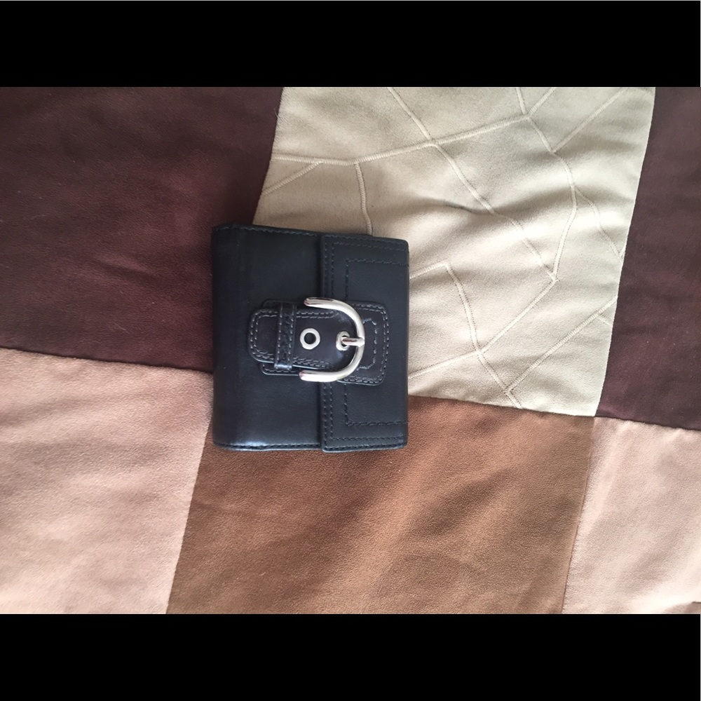Black coach wallet