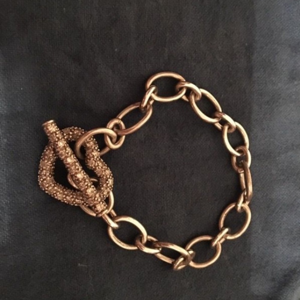 Sterling silver zirconia bracelet