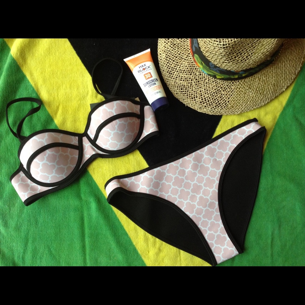 NWT Neoprene 2-Piece Bikini