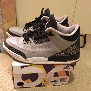 Jordan 3 wolf grey