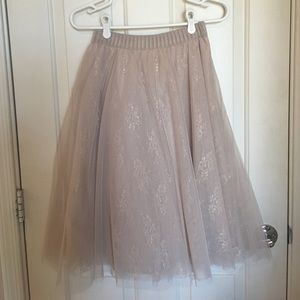 Tulle skirt