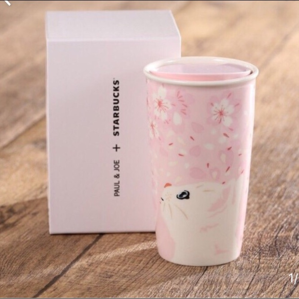Paul & Joe X Starbucks Cup, Sakura Kitty, limited