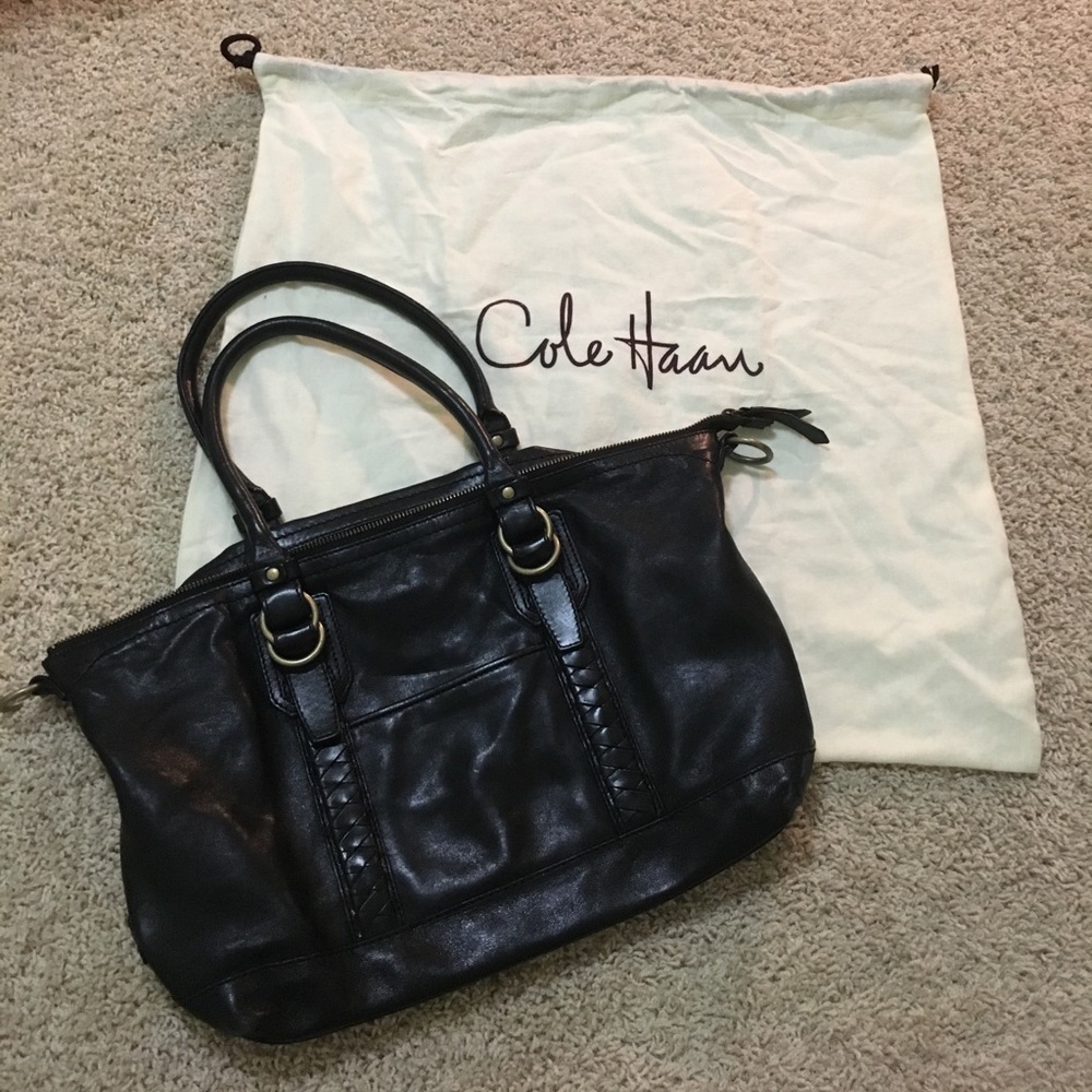 Cole Haan Genuine Leather Satchel