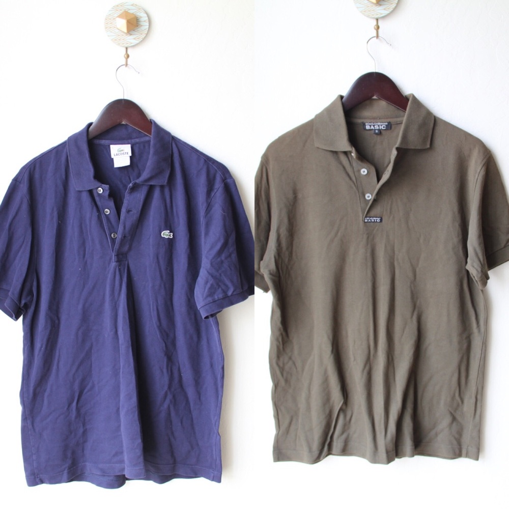 Two (2) Polo Shirts - Dolce & Gabbana and Lacoste