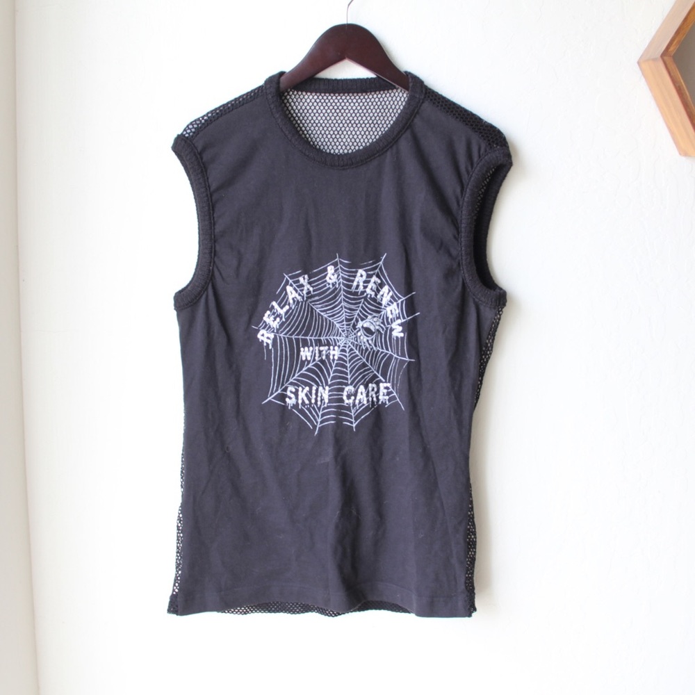 Cut Off Net Men's Tank - Muscle Tee