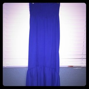 Tube Top, High to Low Summer Dress