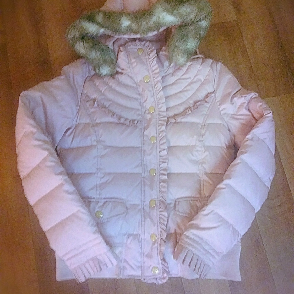 Juicy Couture Winter Coat w/ Removable Fur Hood