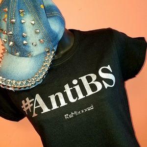 #AntiBS glitter tshirt