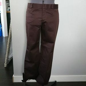 Banana Republic dark brown trousers size 8p