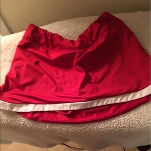 Red ladies Augusta Skort size S