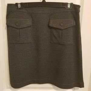 TORY BURCH wool and acrylic mini skirt