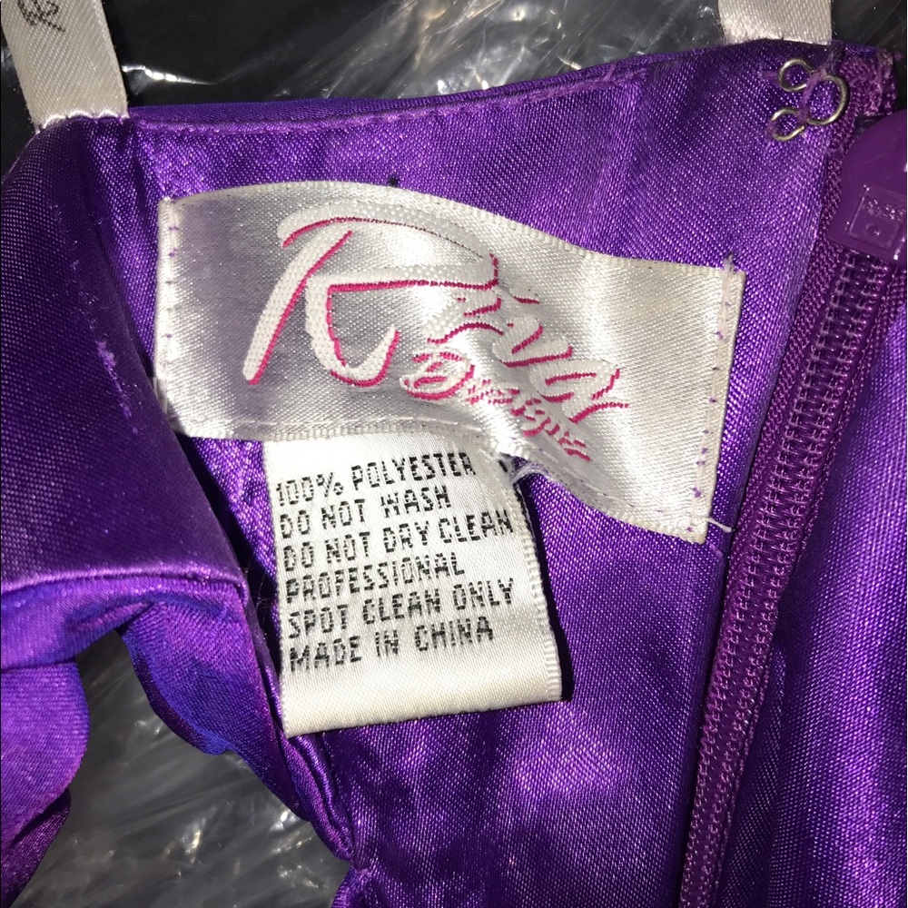 Purple Prom Dress - Picture 4 of 8
