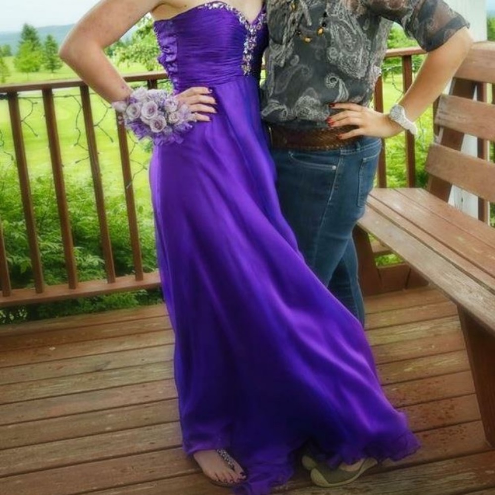 Purple Prom Dress