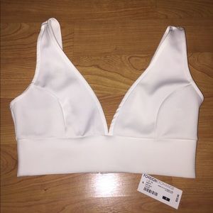 White Crop Top