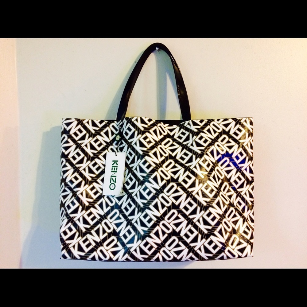 KENZO - monogrammed shopper