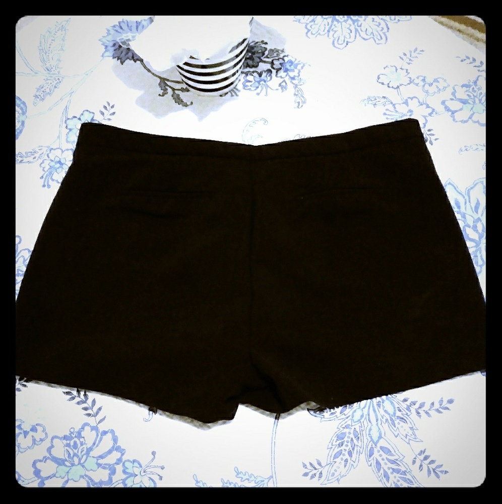 Black dress shorts