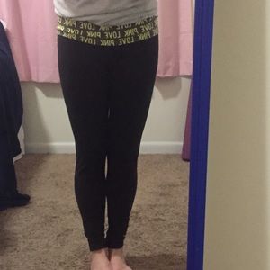 Victoria's Secret PINK leggings 💁🏼