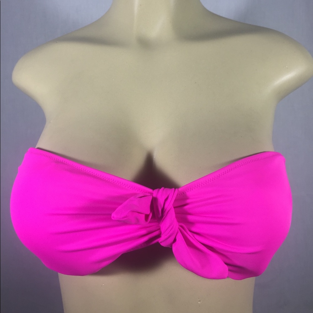 Victoria's Secret Bikini Top Pink Neon Medium