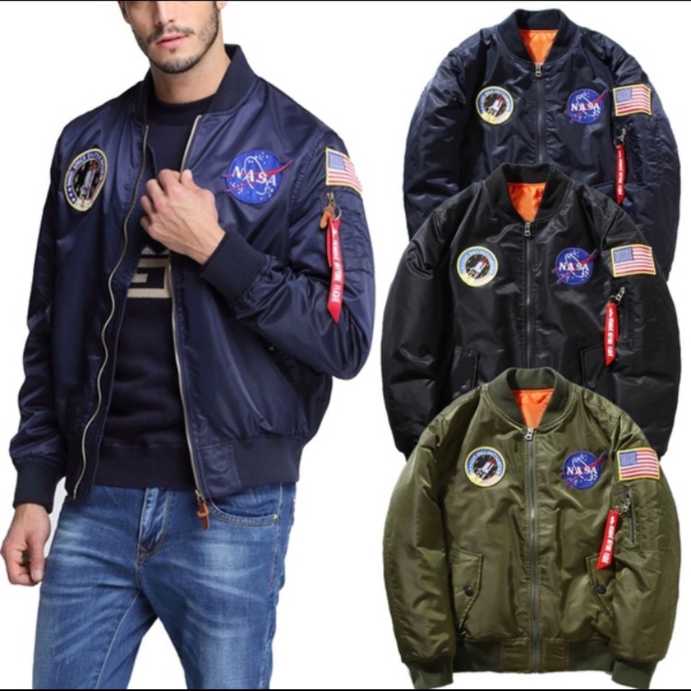 US NASA MA1 Flight Bomber Jacket